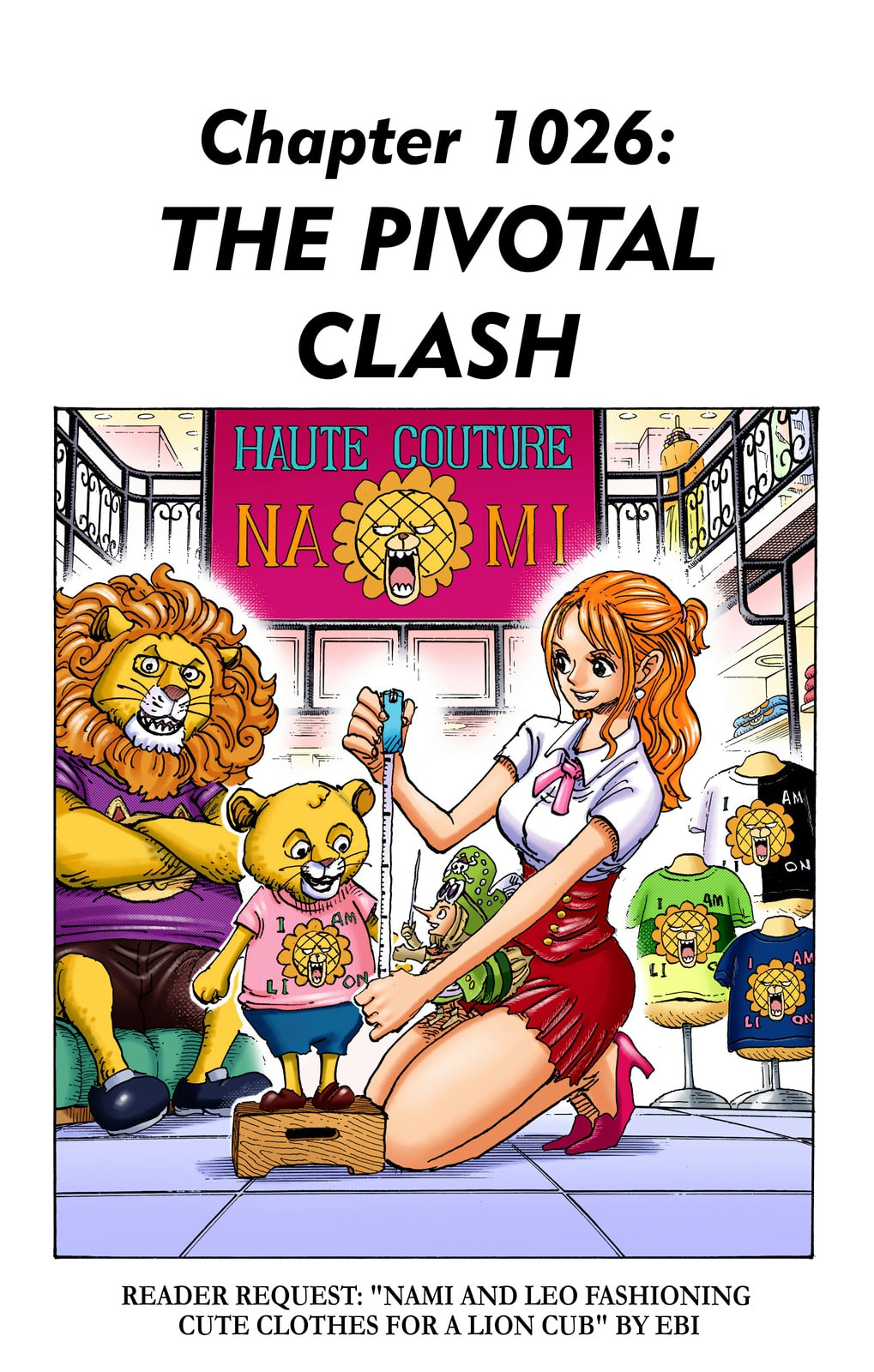 One Piece Digital Colored Chapter 1026 image 01